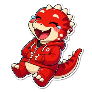 Divi Dino laughing